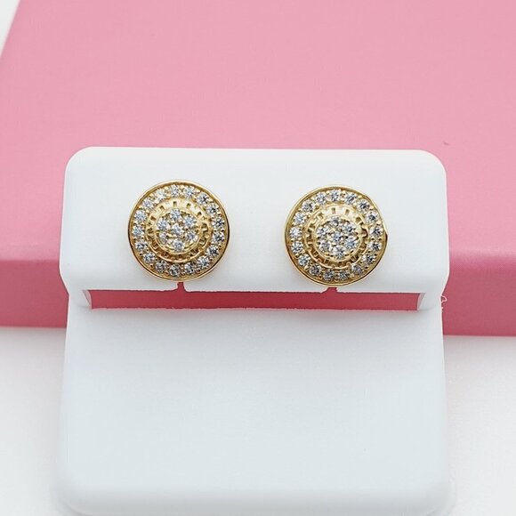 "925 Sterling Silver Cubic Zirconia Earrings, U19254605 - Picture 6 of 11